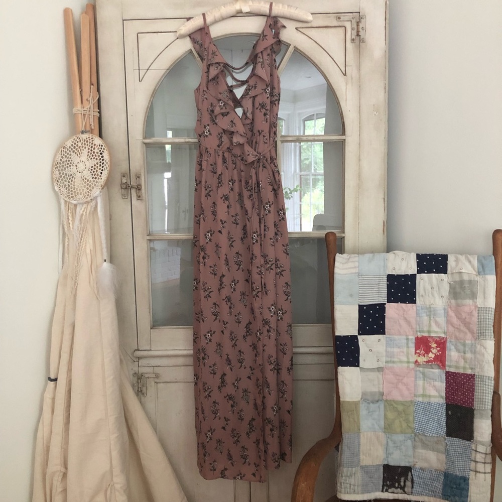 Beautiful Floor Length | Floral Dress | Maxi